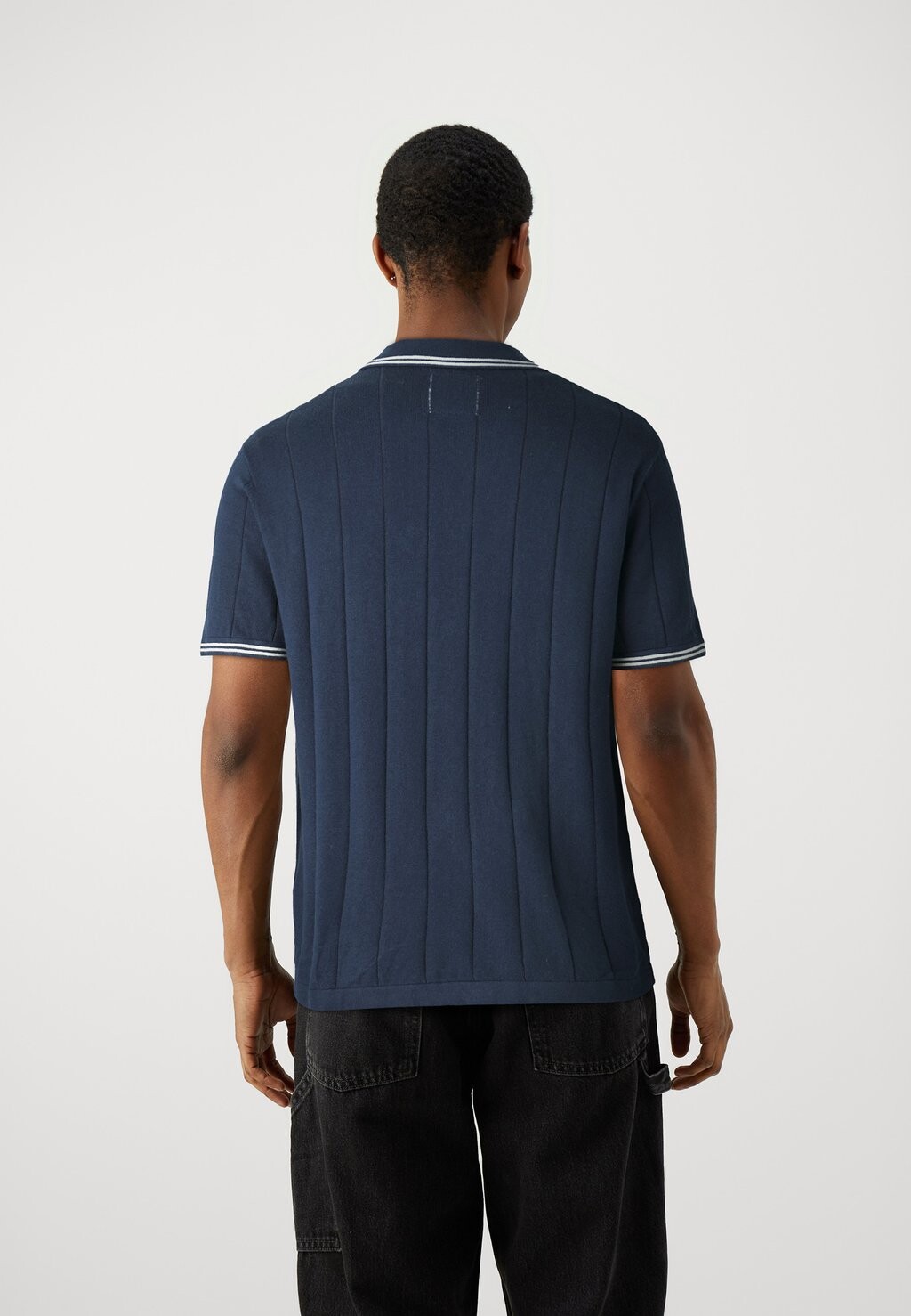 

Рубашка поло Hollister Co., темно-синий