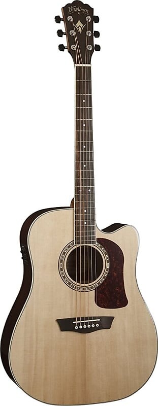 

Акустическая гитара Washburn Heritage D20SCE Acoustic Electric Solid Top Dreadnought Guitar HD20SCE