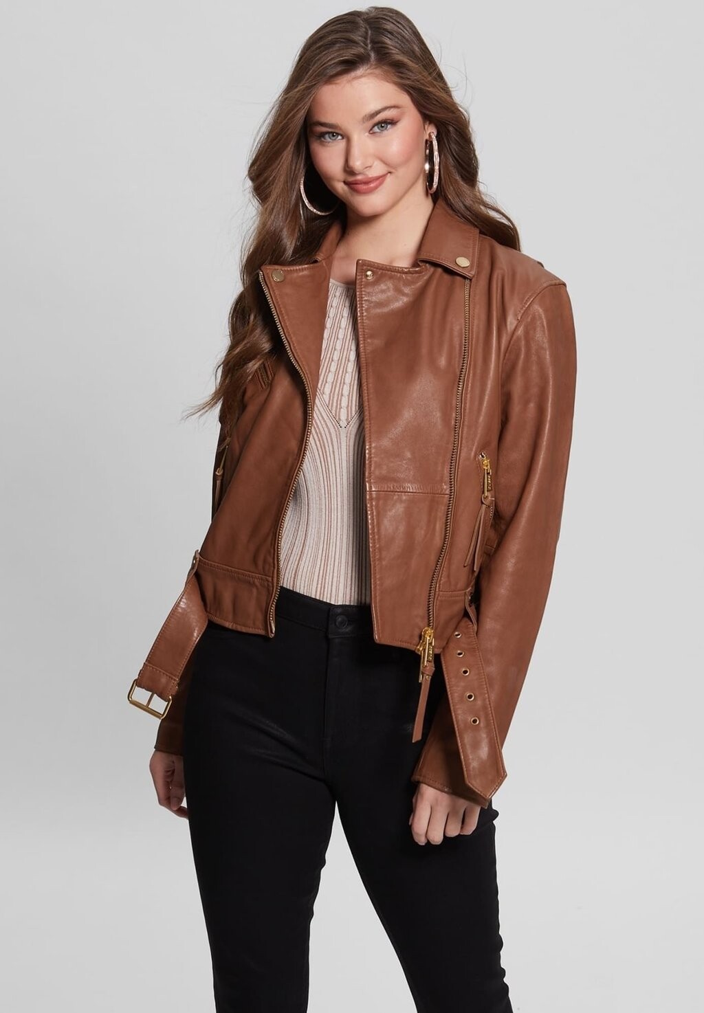 

Куртка Guess КАМИЛЛА, коричневый