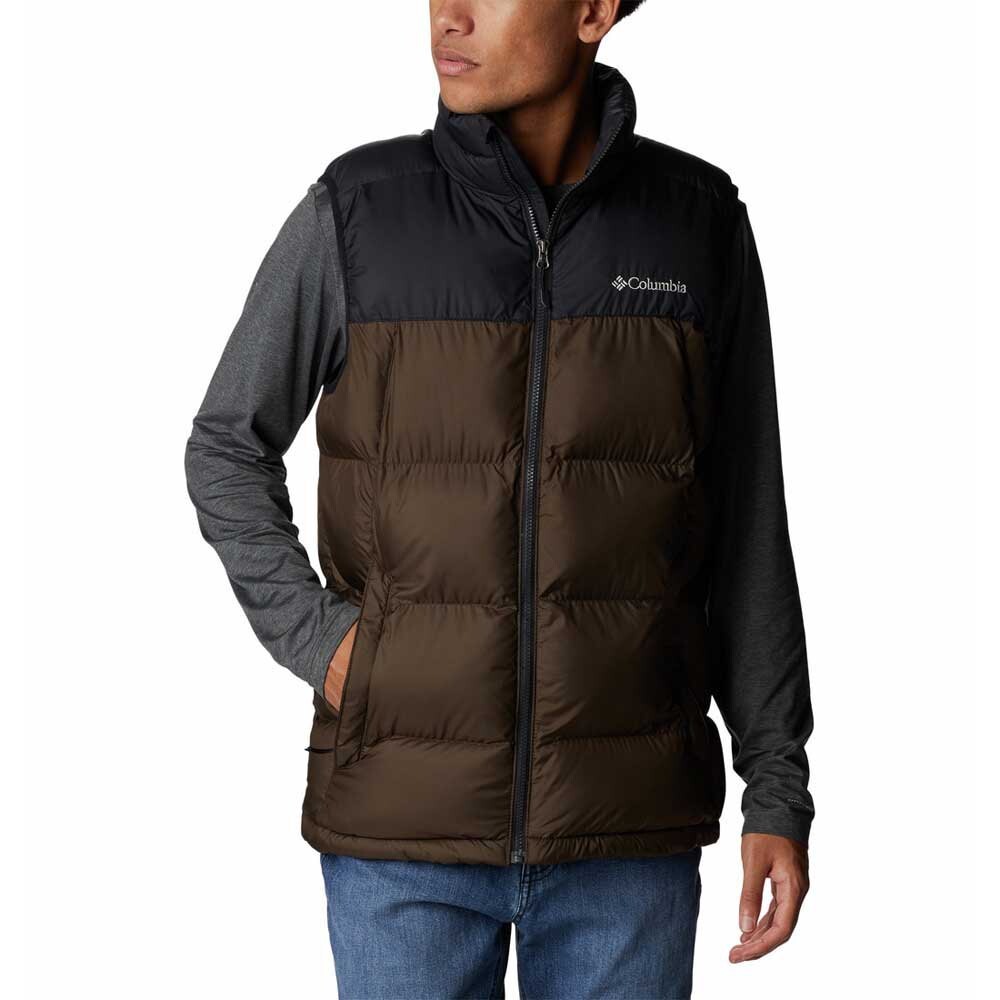 Жилет Columbia Pike Lake Vest, коричневый columbia жилет утепленный мужской columbia pike lake размер 56