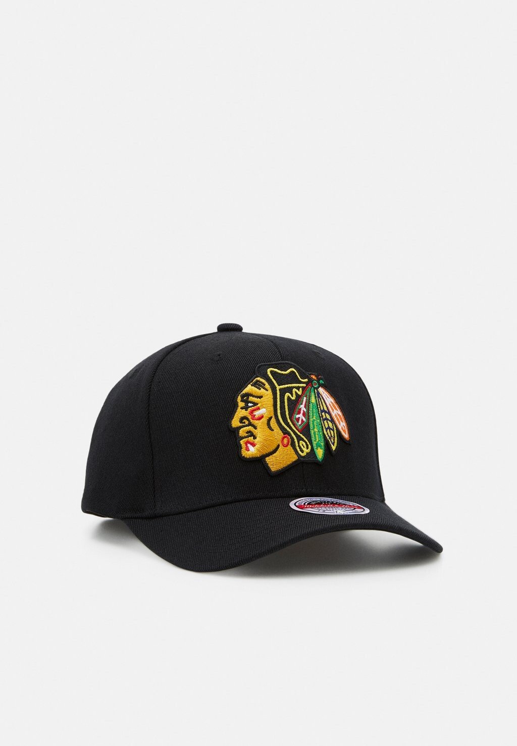 

Кепка Nhl Chicago Blackhawks Team Logo Snapback Update Mitchell & Ness, черный