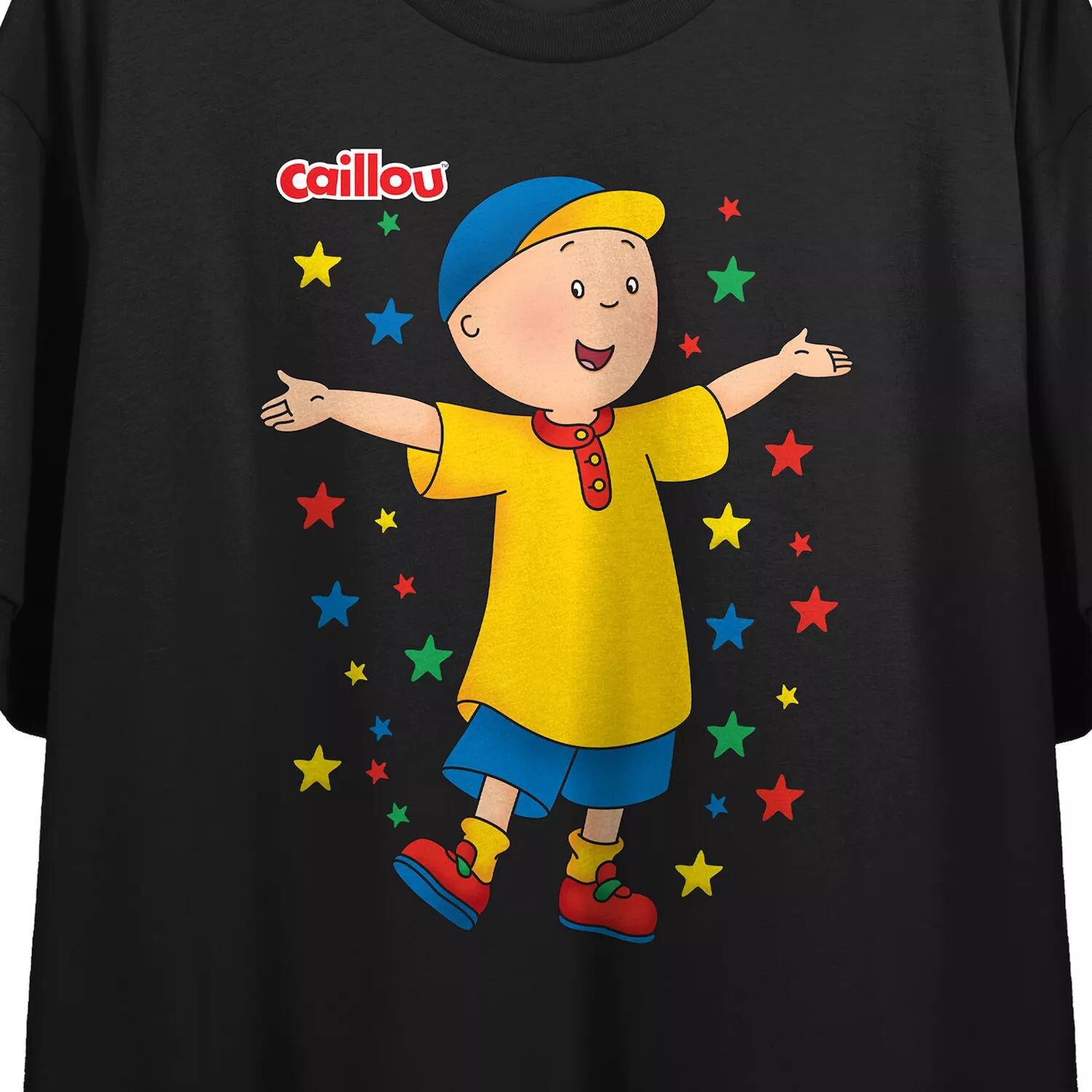 

Укороченная футболка с рисунком Caillou для юниоров Licensed Character