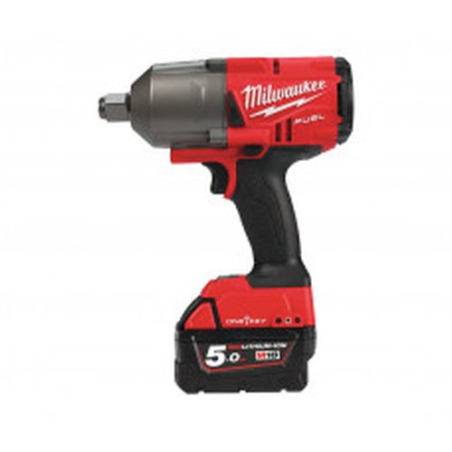 аккумуляторный ударный гайковерт milwaukee m18 onefhiwf34 502x 5 а·ч Аккумуляторный гайковерт Milwaukee M18 ONEFHIWF34-502X