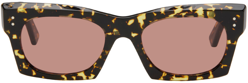 

Черепаховые солнцезащитные очки Edku RETROSUPERFUTURE Edition Marni
