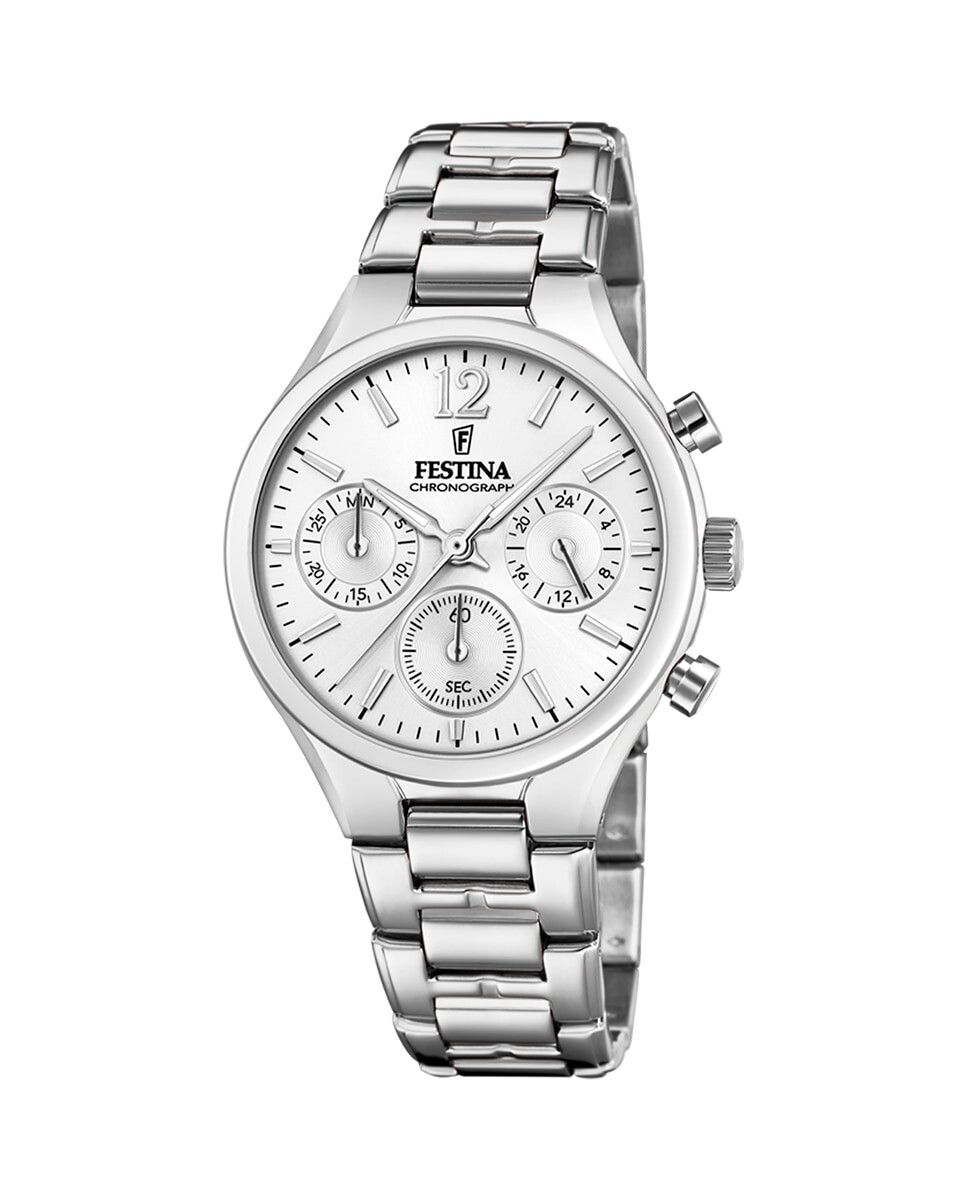 

F20391/1 Boyfriend Collection серебряные женские часы из стали Festina, серебро