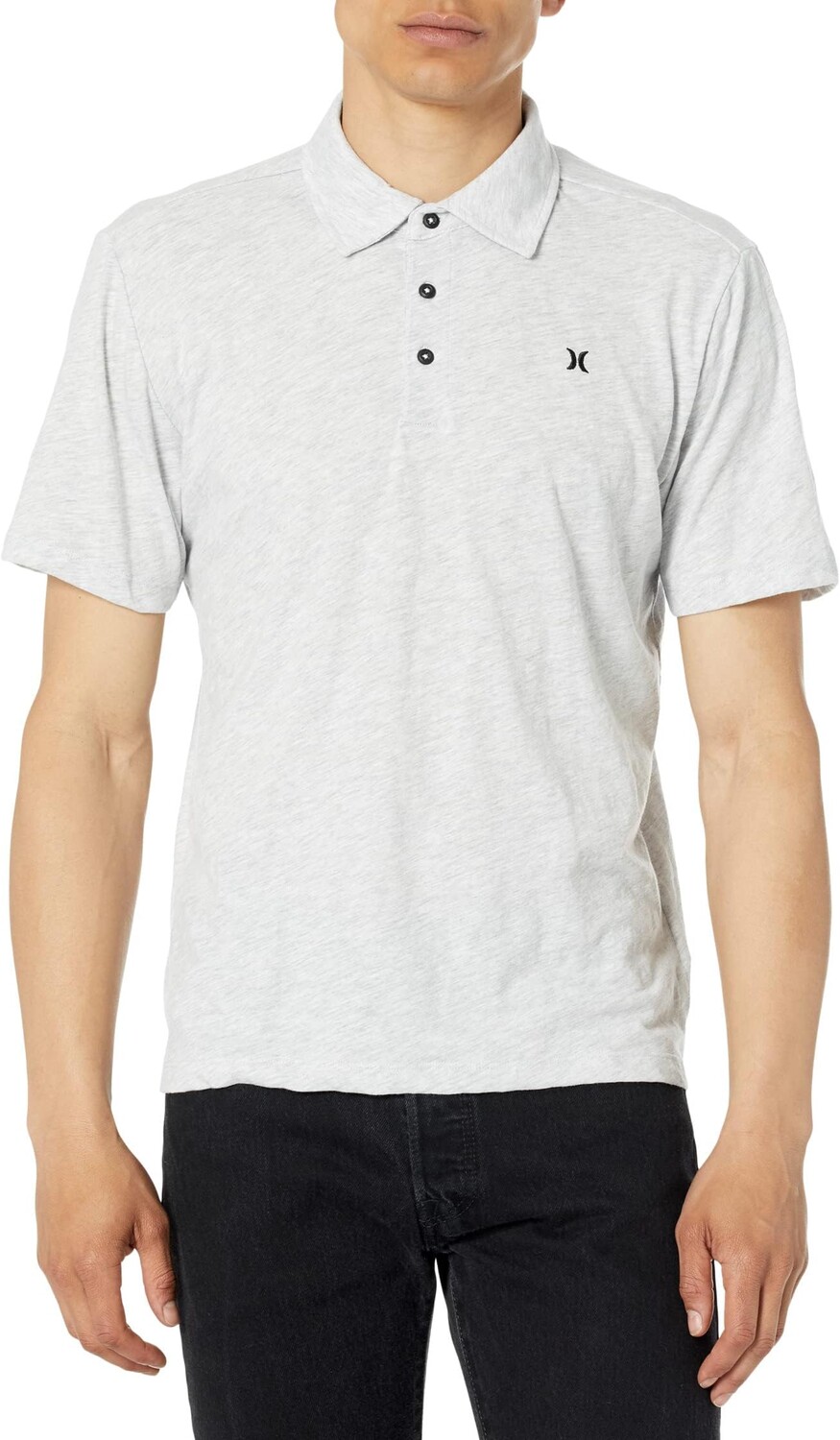 

Рубашка-поло Ace Vista Short Sleeve Polo Hurley, цвет White Heather