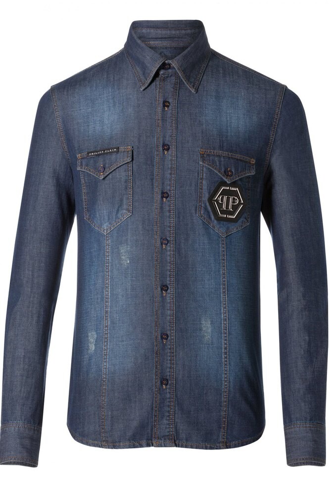 

Рубашка Philipp Plein Mdp0036, синий