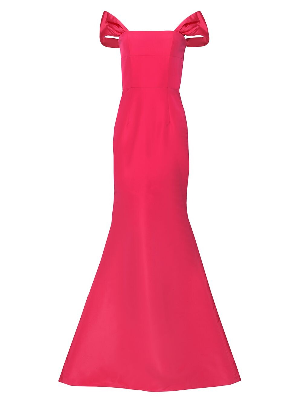

Шелковое платье Icon с короткими рукавами Carolina Herrera