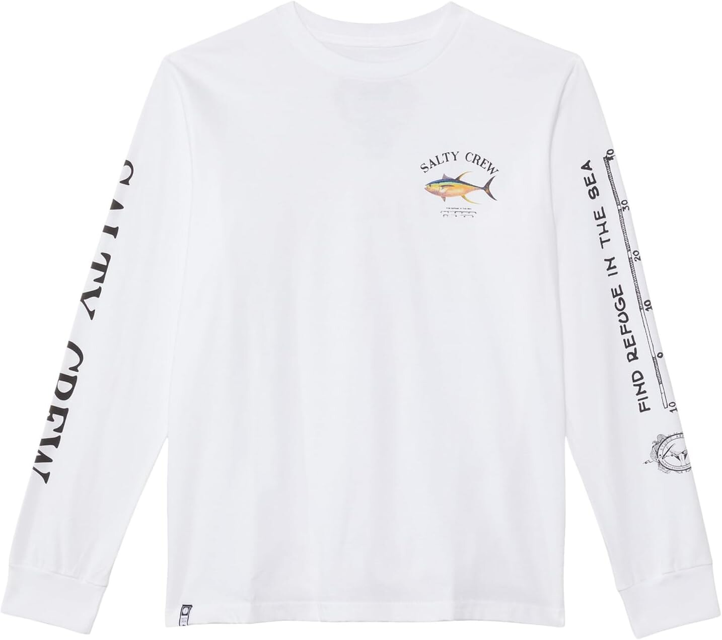 

Футболка Salty Crew Ahi Mount Long Sleeve Tee, белый