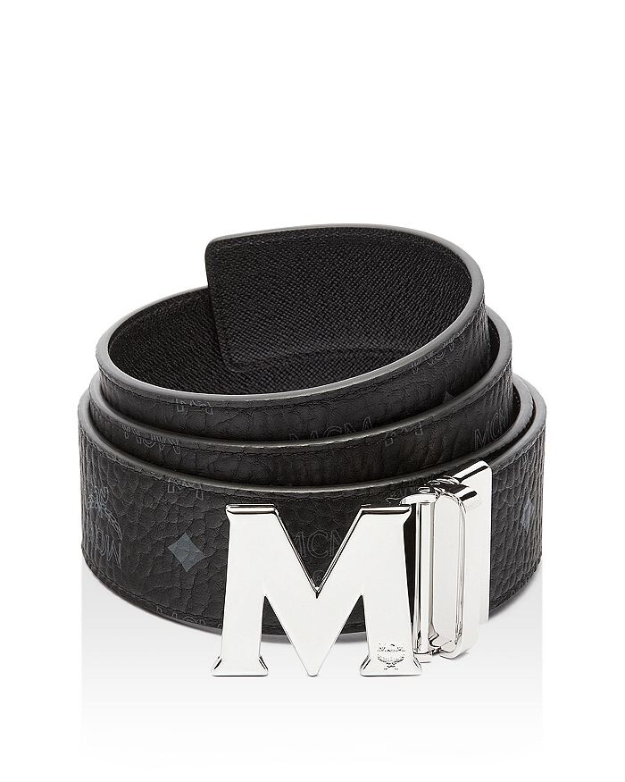 

Мужской двусторонний ремень MCM Claus, черный