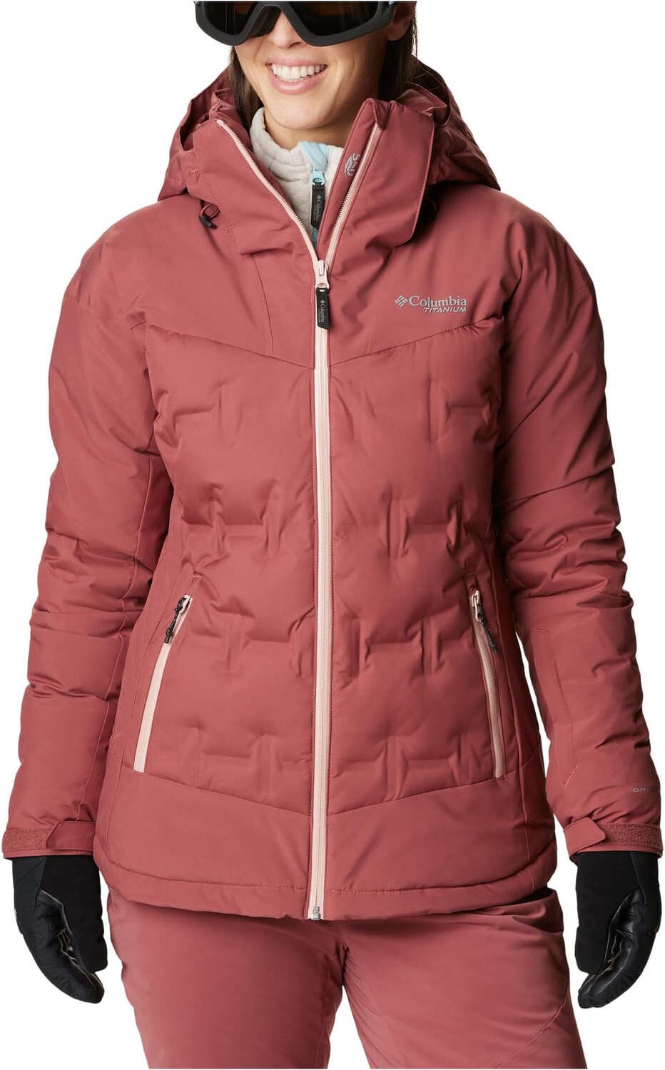 

Куртка Wildcard III Down Jacket Columbia, цвет Beetroot