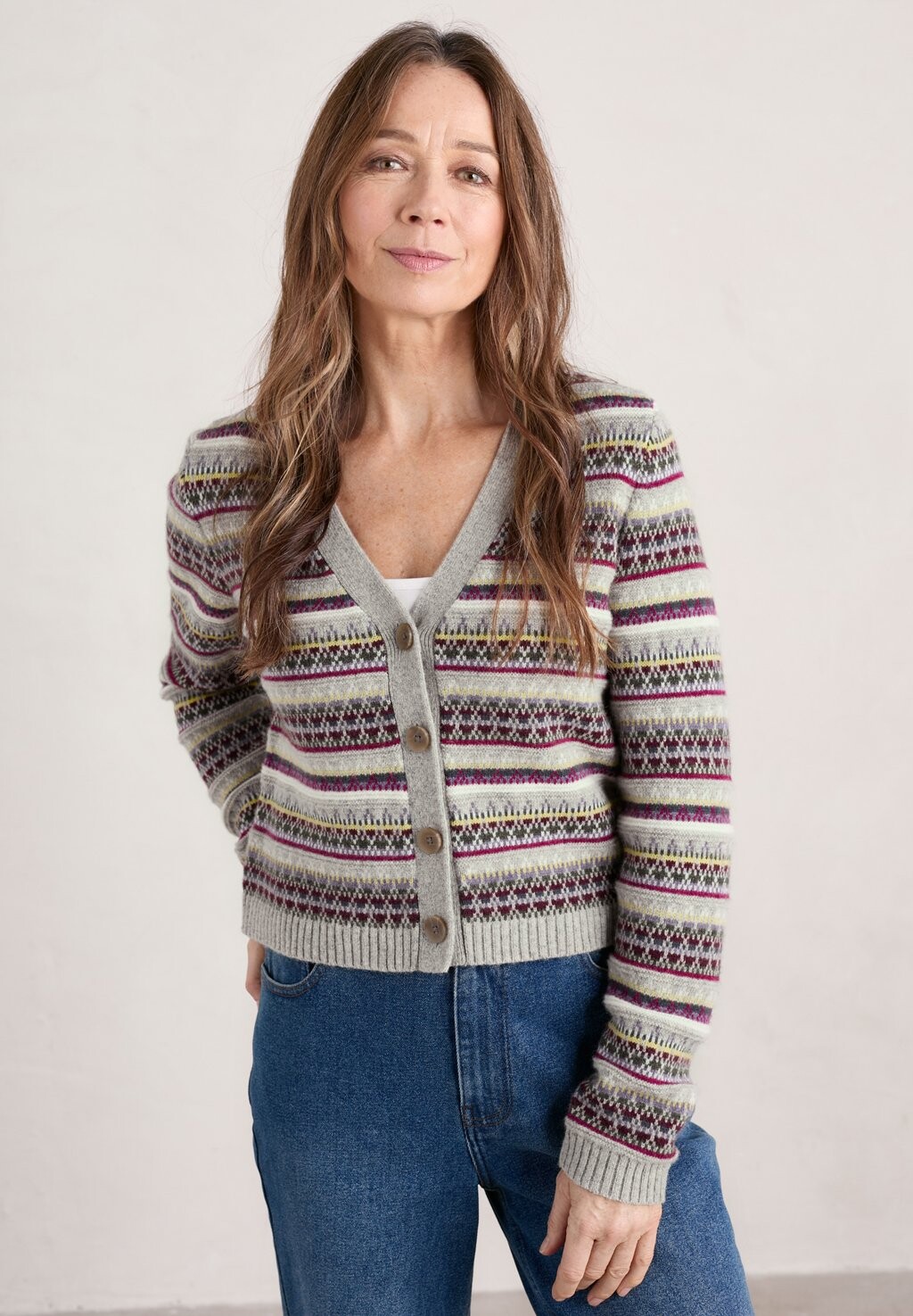 

Кардиган LAMORNA Seasalt Cornwall, фиолетовый