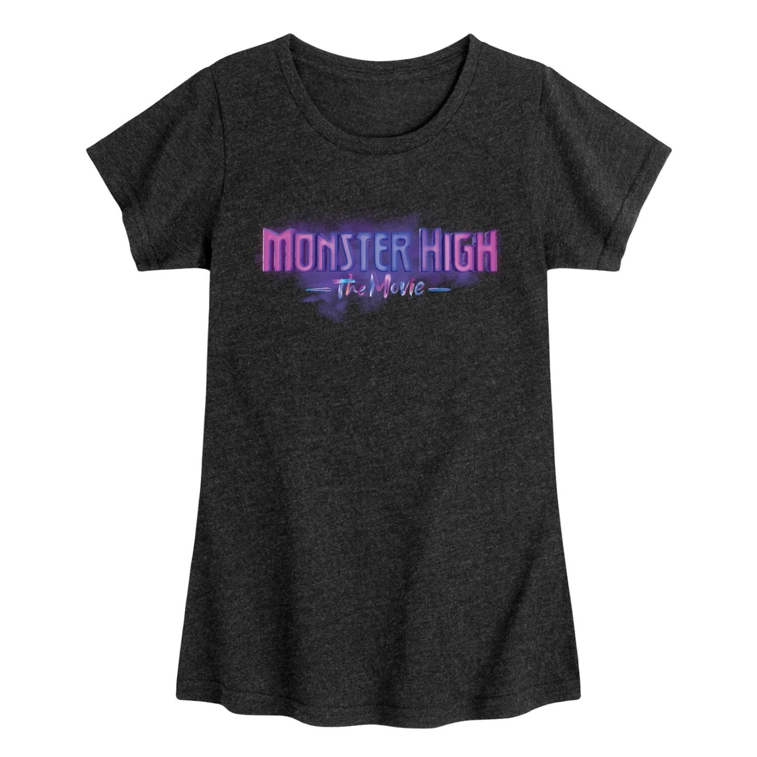

Футболка с логотипом Monster High: The Movie для девочек 7–16 лет Licensed Character, черный