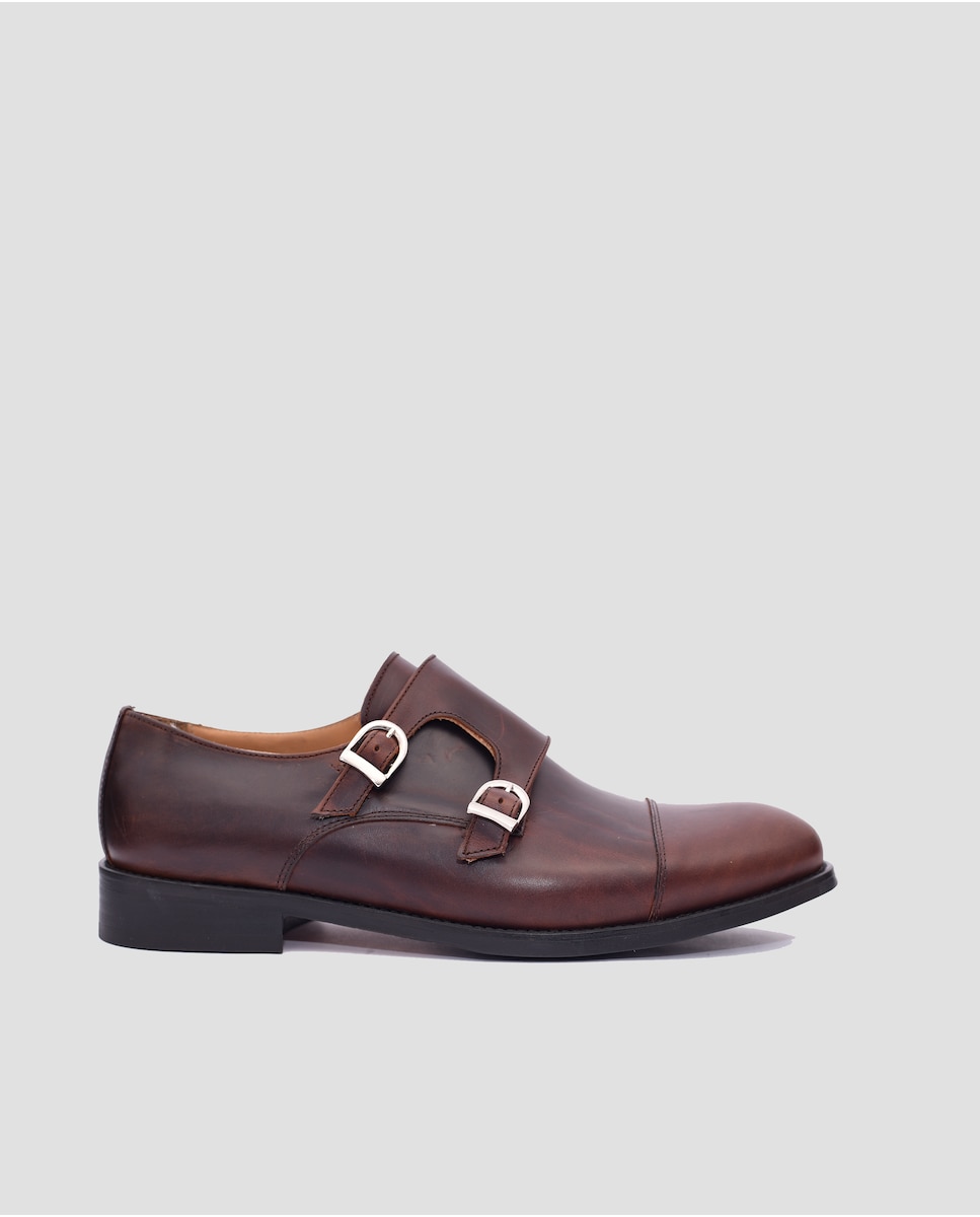 цена Мужские коричневые кожаные туфли Bluchers Mr. Mac Shoes, коричневый