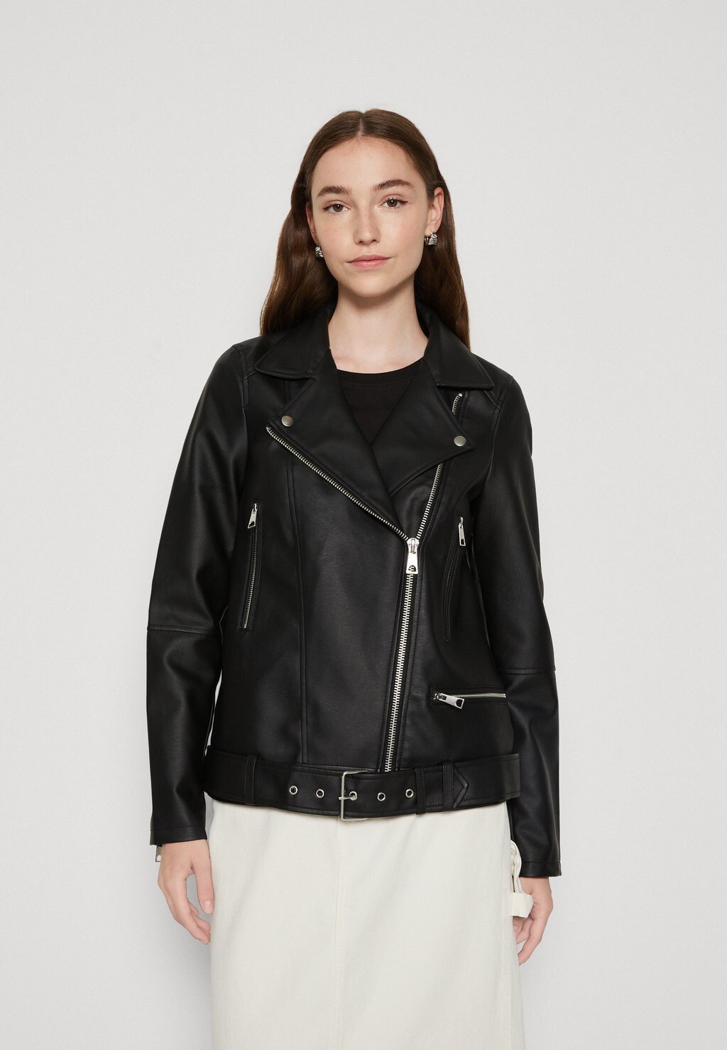 

Куртка из синтетической кожи Vero Moda VMRAMON KAMMA COATED JACKET, черный