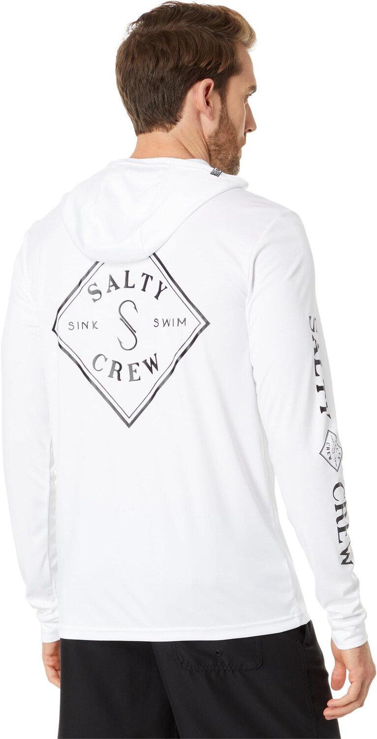 

Солнечная рубашка с капюшоном Salty Crew, белый