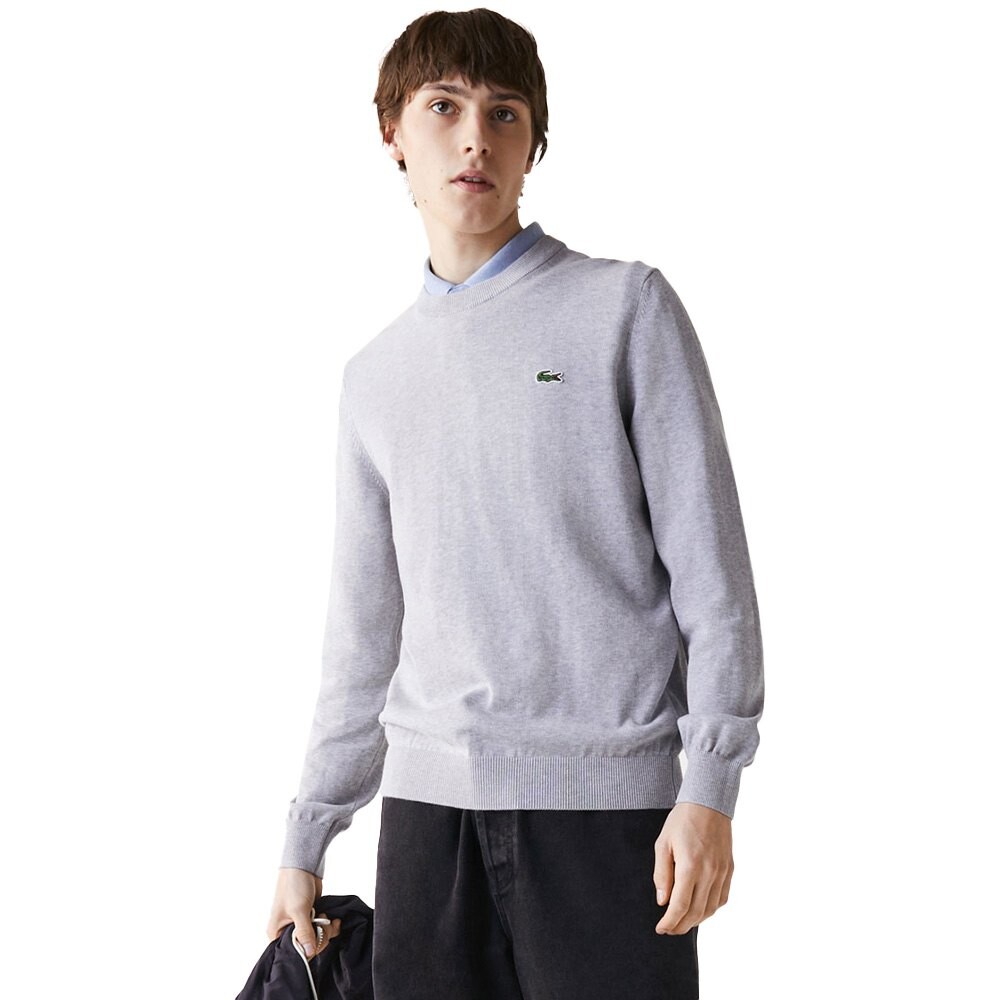 

Свитер Lacoste AH1985 Crew Neck, серый