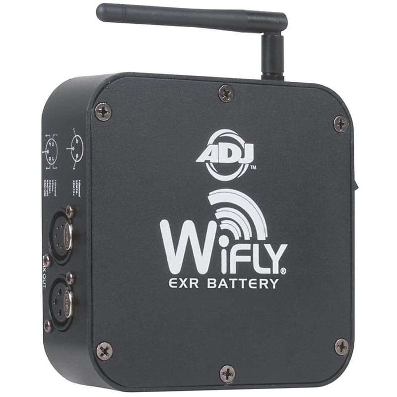 Контроллер освещения American DJ WIF013 WiFLY EXR Battery Wireless Transceiver беспроводной передатчик приемник dmx с батареей american dj wifly exr wifly exr battery wireless dmx transmitter receiver
