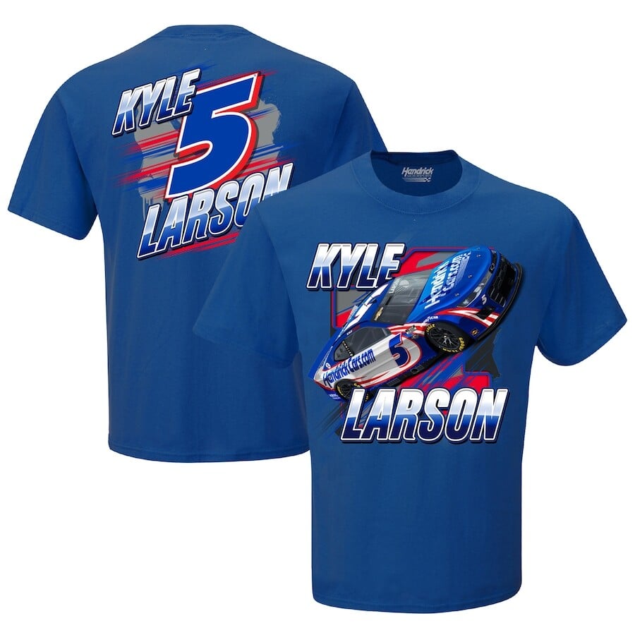 

Футболка с коротким рукавом Hendrick Motorsports Team Collection Kyle Larson, роял