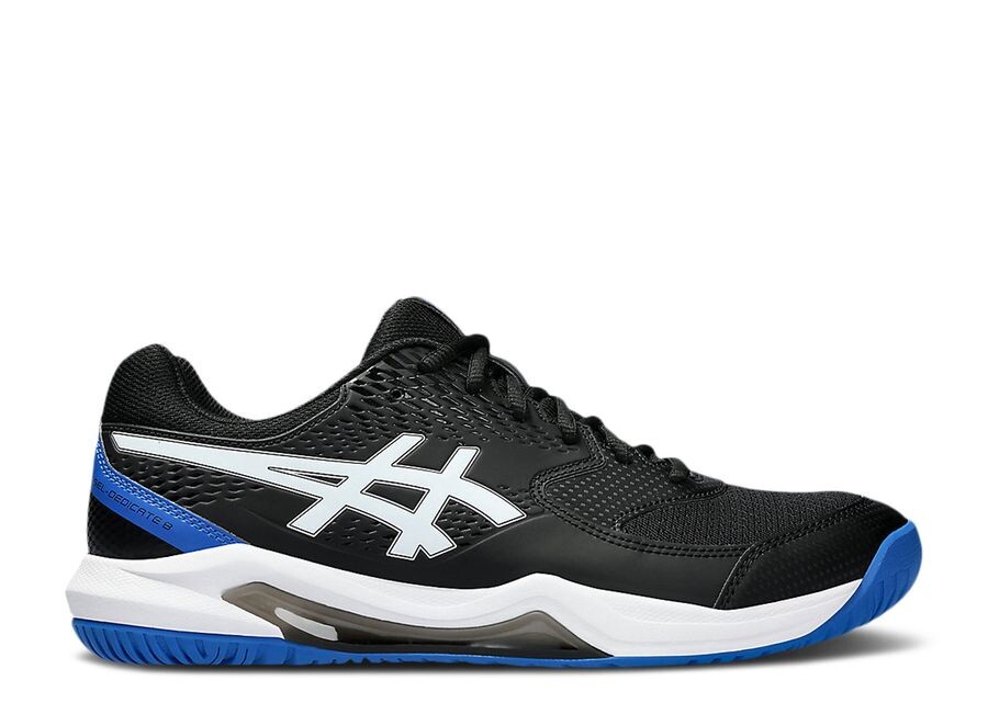 

Кроссовки ASICS Gel Dedicate 8 'Black Tuna Blue', черный, Серый