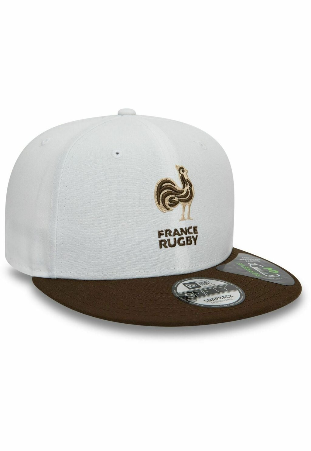 

Бейсболка 9FIFTY FRENCH FEDERATION OF RUGBY New Era, цвет white