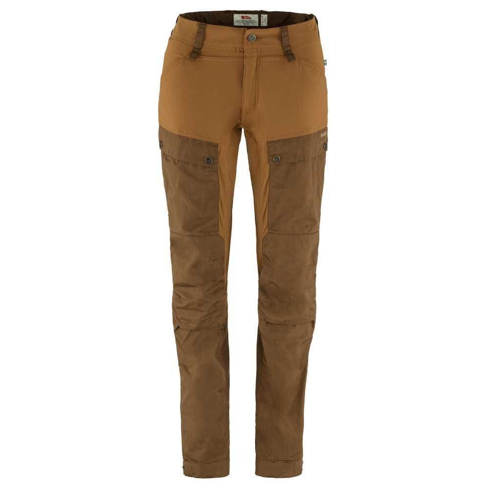 

Брюки Fjällräven Keb Curved, коричневый