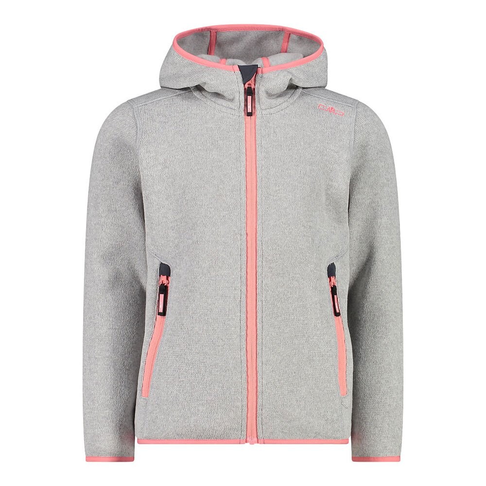 

Куртка CMP 3H19825 Hooded Fleece, серый