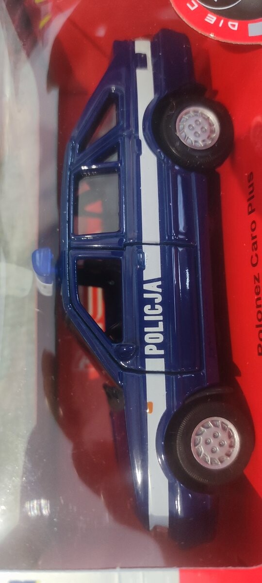 

Polonez Caro Полиция 1:34 Коллекционная Автомобиль Welly