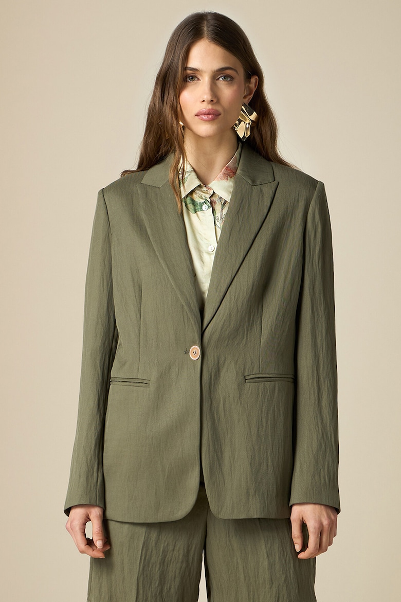 Куртка с боковыми карманами Oltre, зеленый