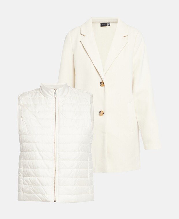 

Двойная куртка Vero Moda, белый