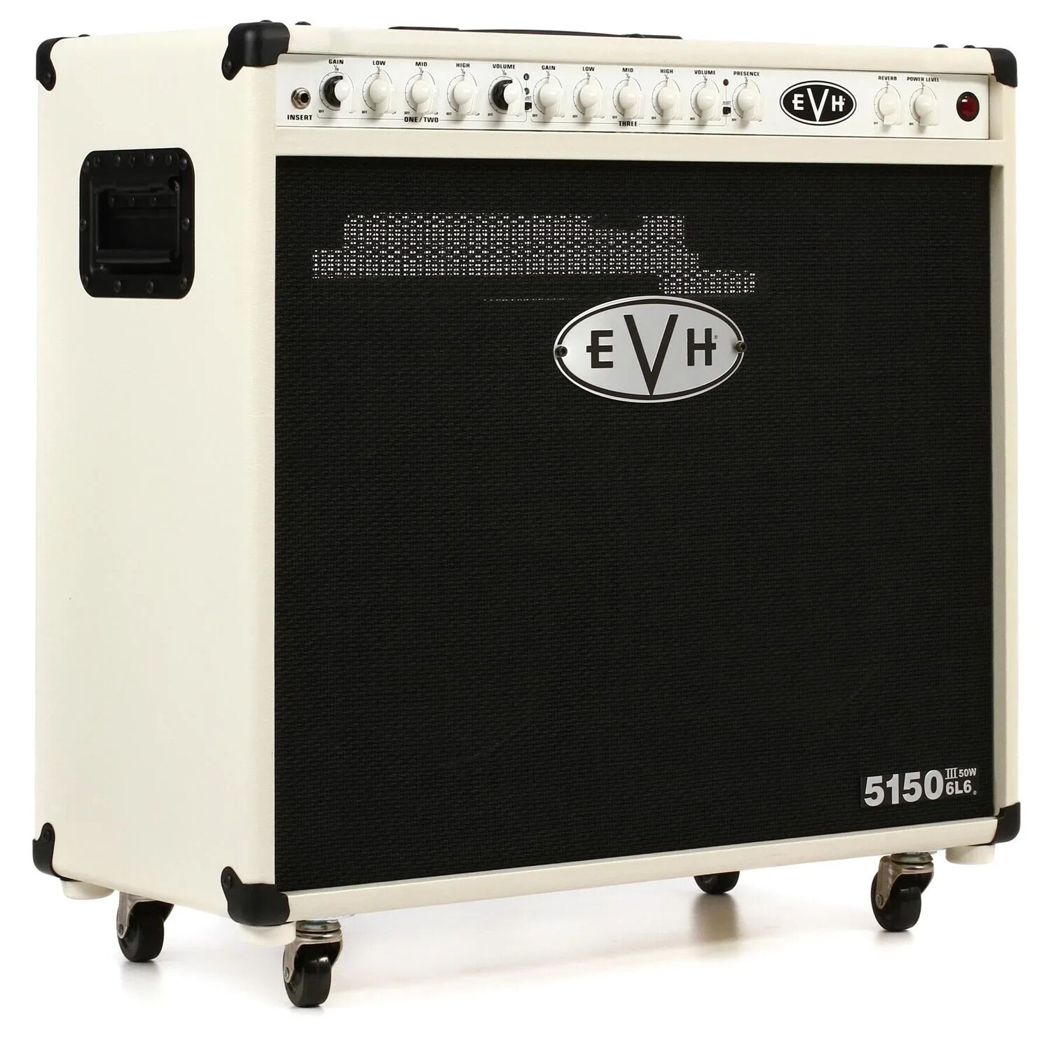 

Ламповый комбоусилитель EVH 5150III, 2x12 дюймов, 50 Вт, цвет слоновой кости