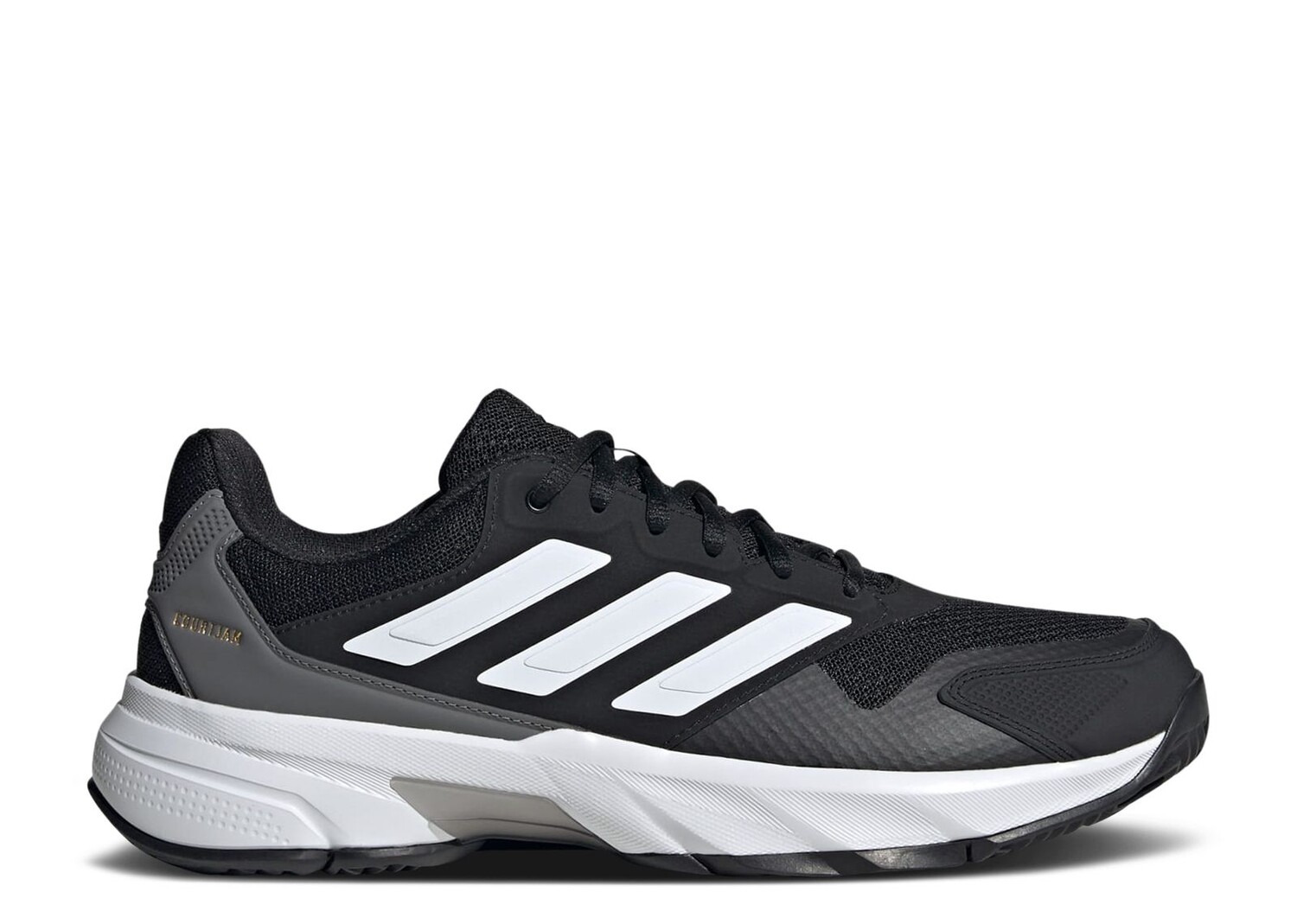 

Кроссовки adidas Courtjam Control 3 'Black White', черный
