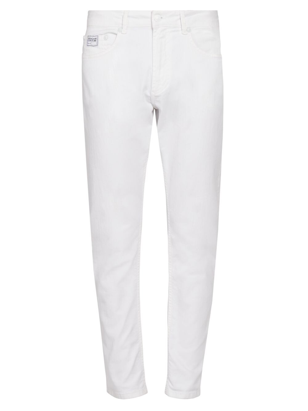 

Джинсы узкого кроя с пятью карманами Versace Jeans Couture, белый