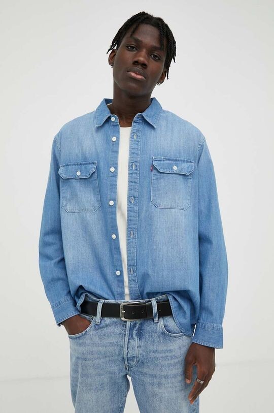 

Джинсовая рубашка Levi's, синий