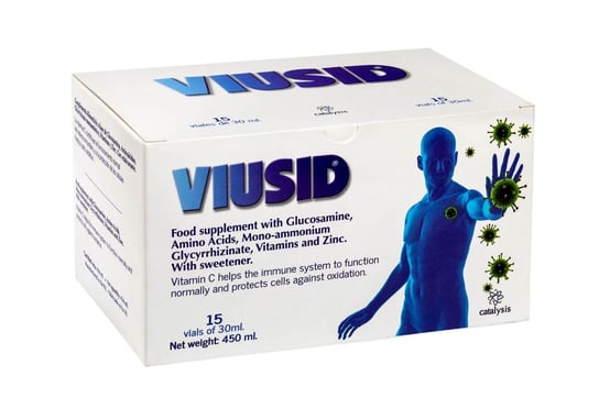 Viusid, Биологически активная добавка, 15 флаконов по 30 мл