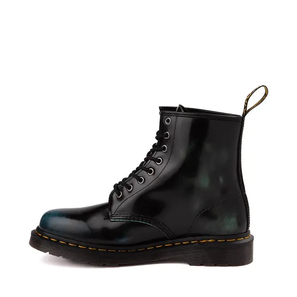 

Ботинки Dr. Martens 1460 8-Eye Boot, цвет Black/Green Rub-Off