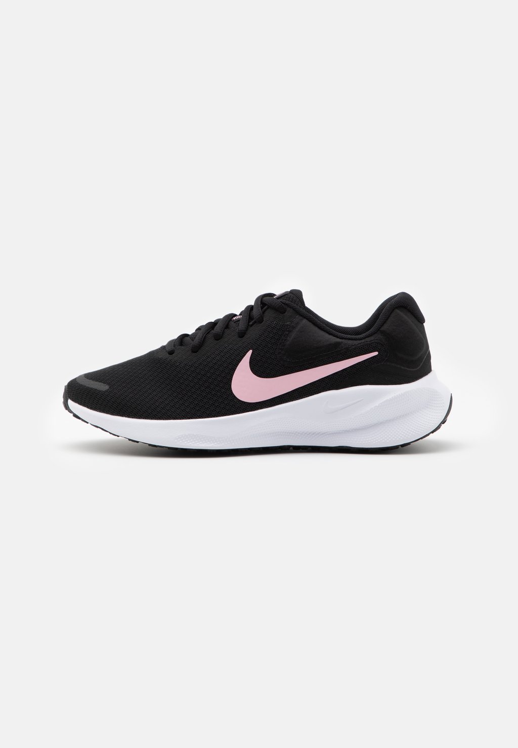 Нейтральные кроссовки REVOLUTION 7 Nike, цвет black/med soft pink/white