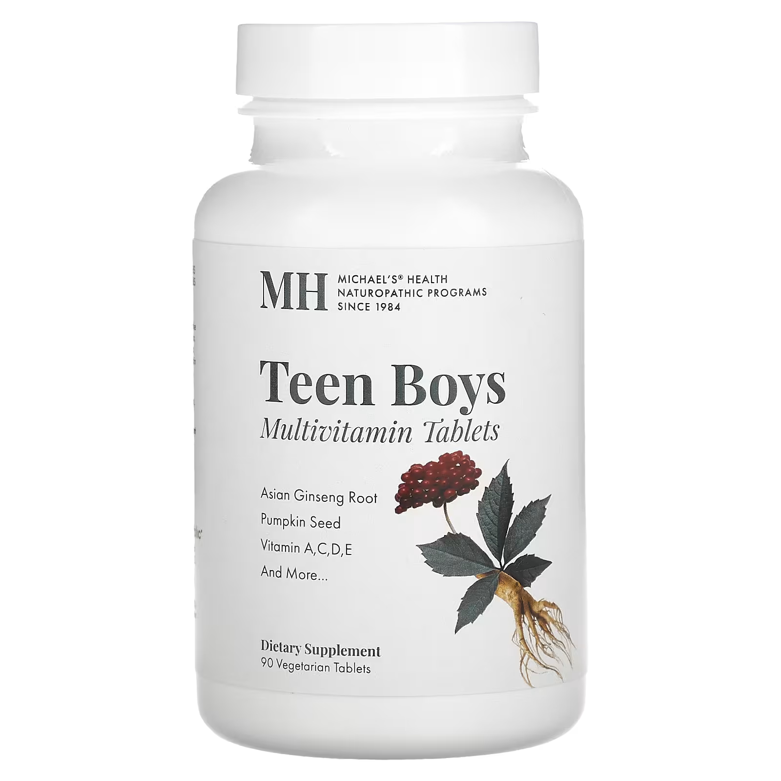 Мультивитамины Michael's Naturopathic для мальчиков-подростков, 90 вегетарианских таблеток michael s naturopathic testosterone factors 90 вегетарианских таблеток