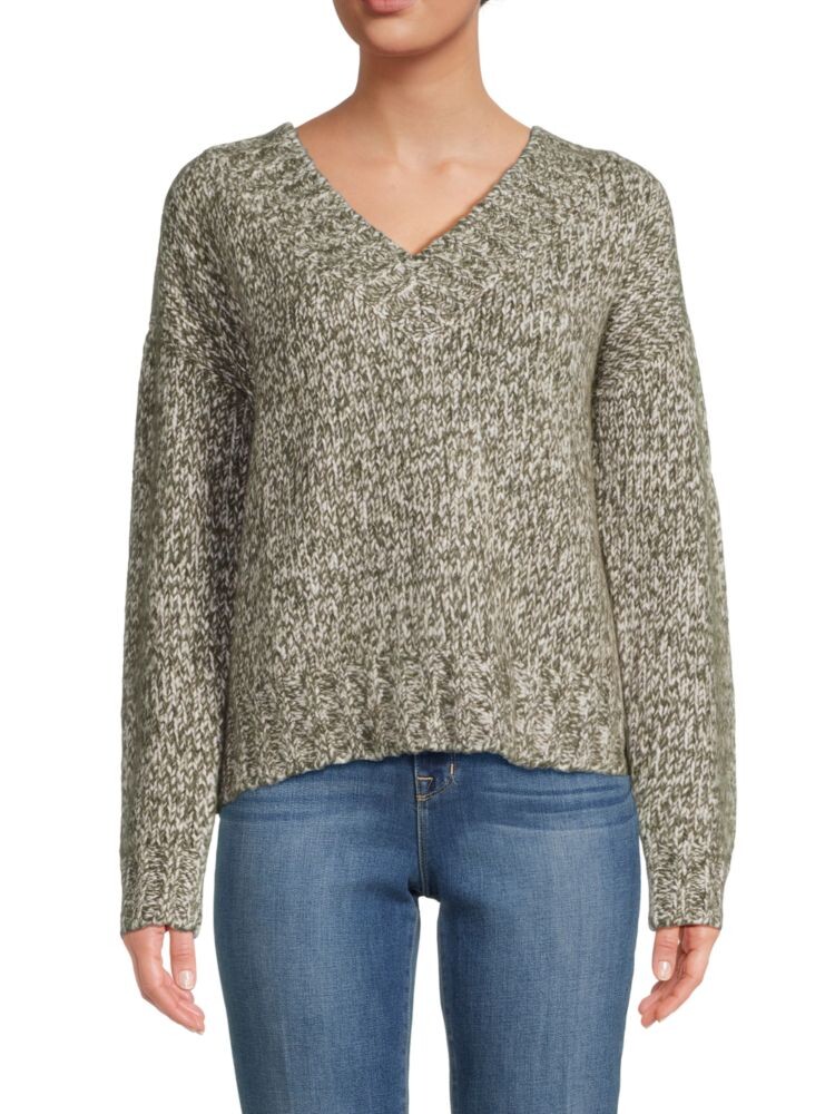 

Свитер Marled Lofty из смесовой мериносовой шерсти Naadam, цвет Moss Green