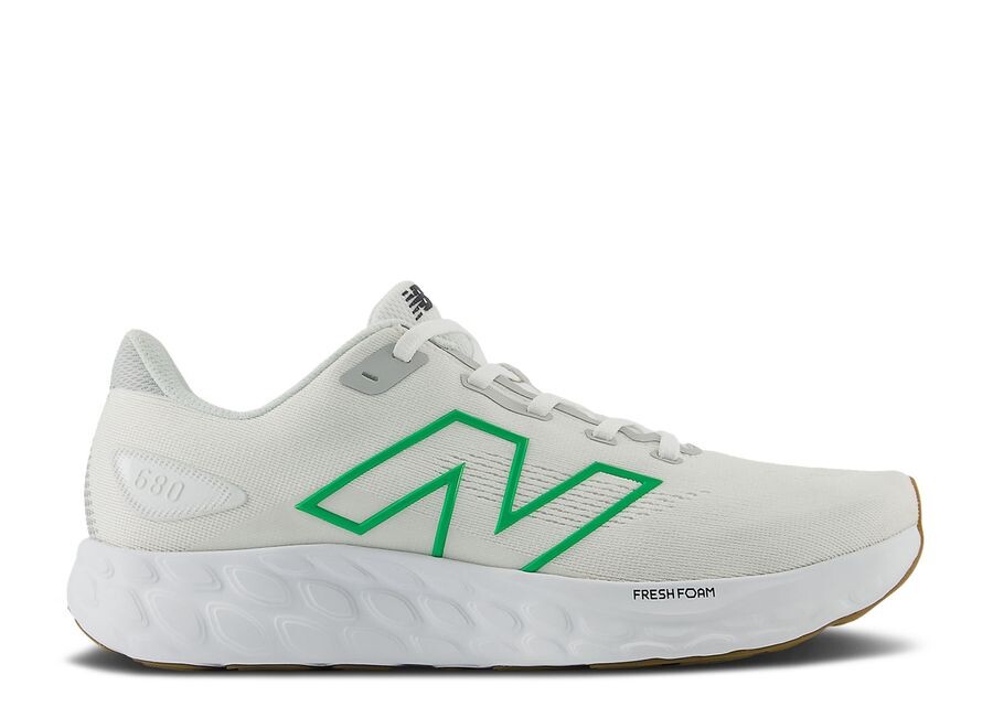 

Кроссовки New Balance New Balance Fresh Foam 680v8, цвет White Kelly Green