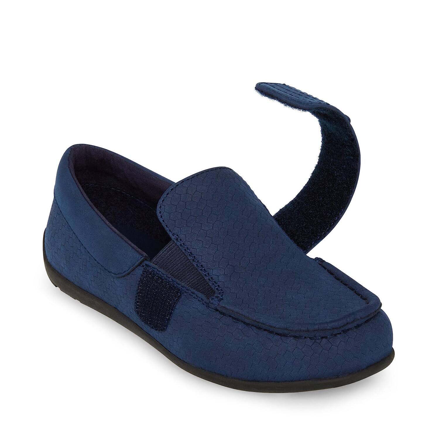 

Лоферы Steve Madden Kids Adaptive Justinn (Little Kid/Big Kid), темно-синий