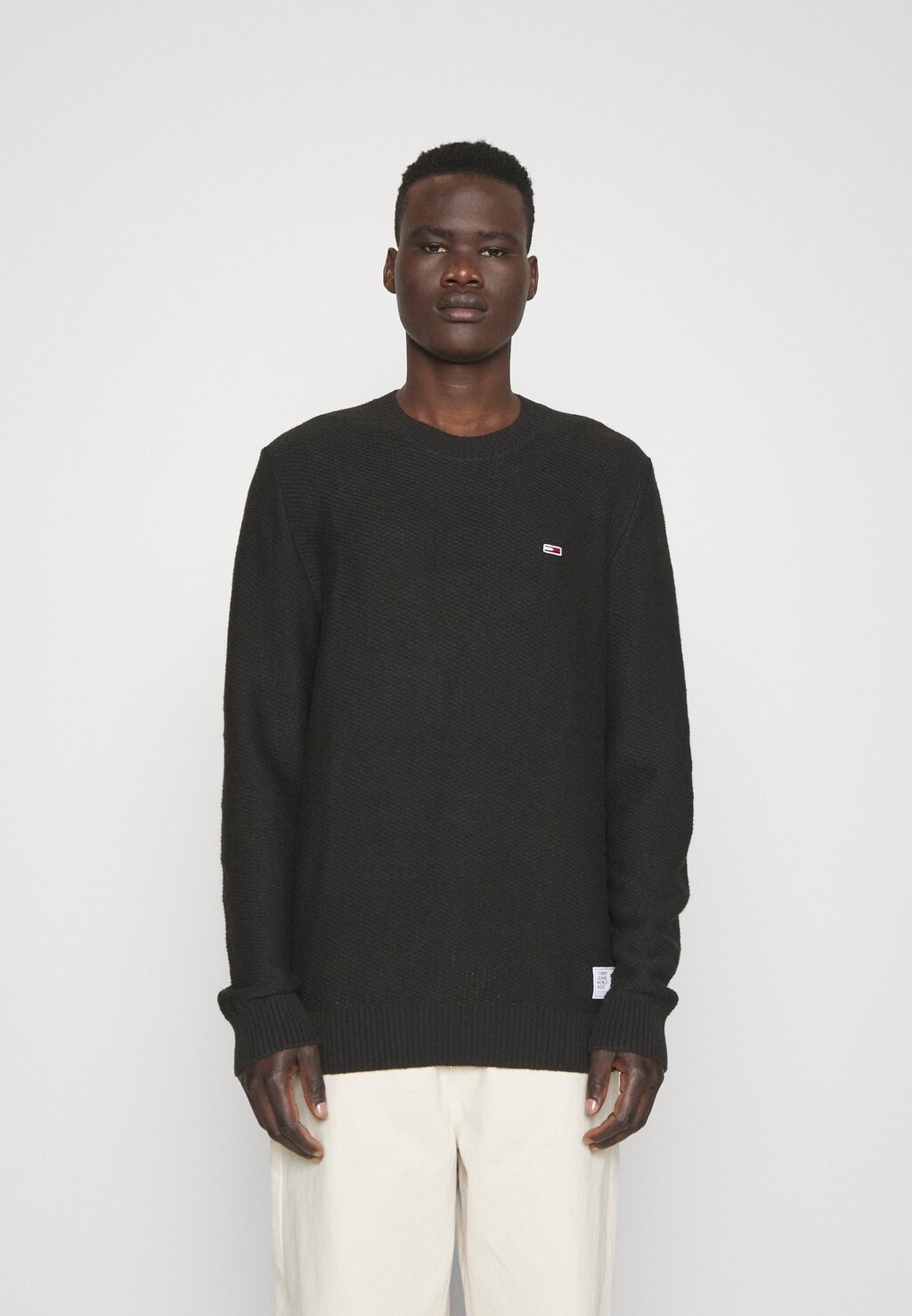 

Свитер STRUCTURED Tommy Jeans, черный