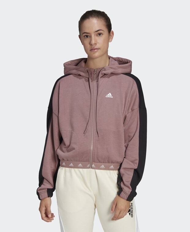

Толстовка с капюшоном adidas, фиолетовый