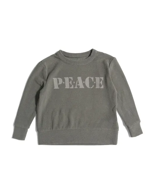 

Зеленый пуловер Peace свитшот Chaser, зеленый