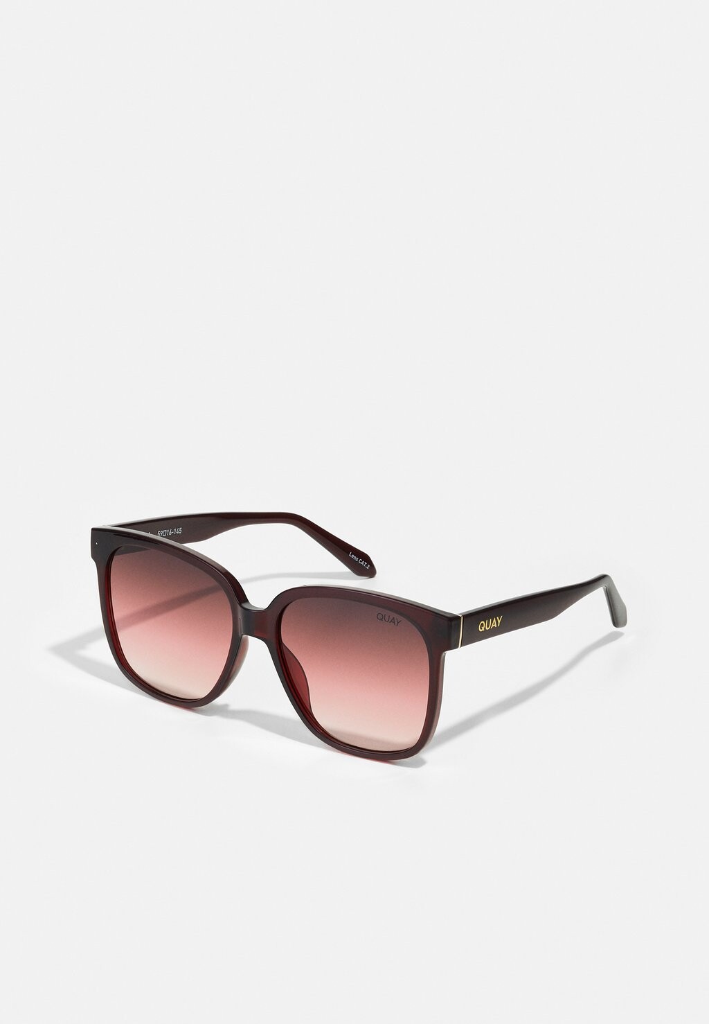 

Солнцезащитные очки Wide Awake Unisex QUAY AUSTRALIA, цвет ruby/smoke gradient/truffle/chocolate