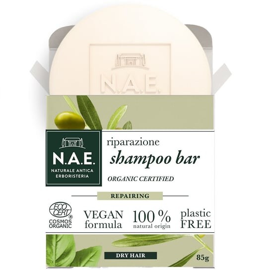 

Восстанавливающий шампунь для сухих волос 85г N.A.E Riparazione Shampoo Bar