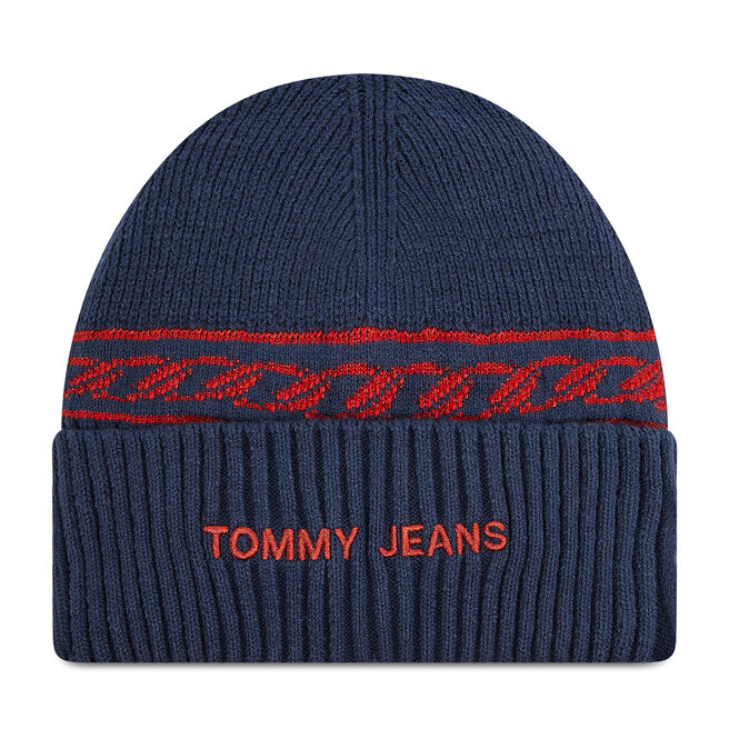 

Шапка Tommy Jeans TjwFemme Beanie, темно-синий