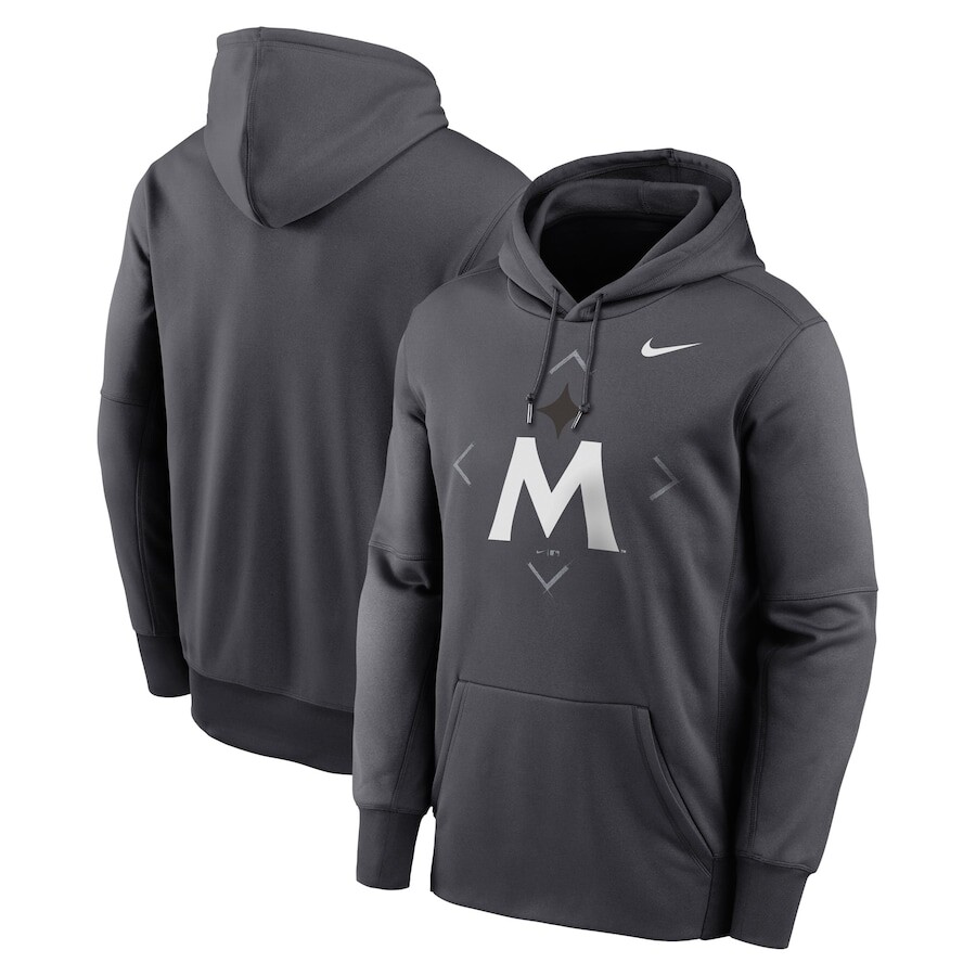 

Пуловер с капюшоном Nike Minnesota Twins, антрацит