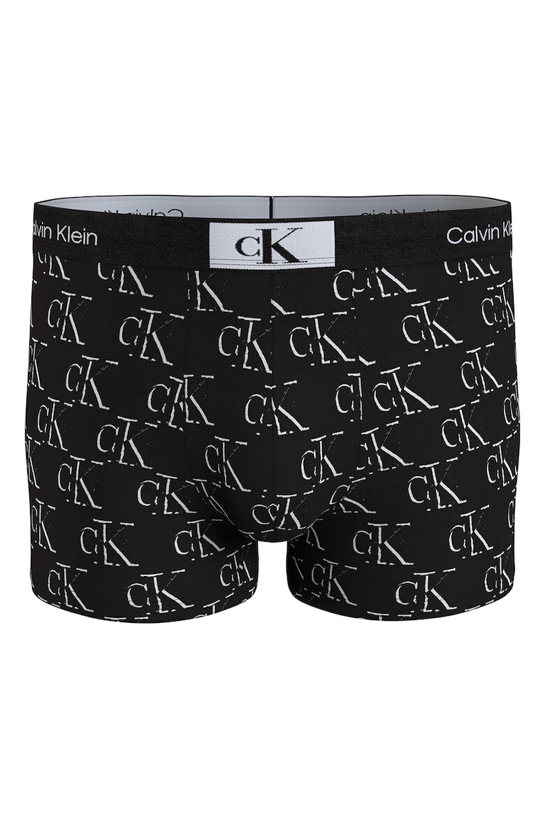 

Хлопковые боксеры с логотипом Calvin Klein, черный