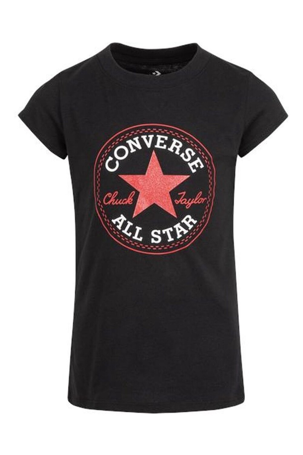 

Футболка с нашивкой Чак Converse, черный